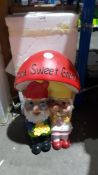 1 X Gnome Sweet Gnome Large Garden Statue Ð New