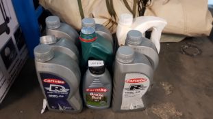 9 X Mixed Car Care Items To Include Carlube R Synthetic Oil, Carlube Brake Fluid & Auto Drive F...
