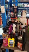 Approx 36 Items Ð Mixed Car Care / Bike Items To Include Bluecol Car To Car Jump Start Charg...