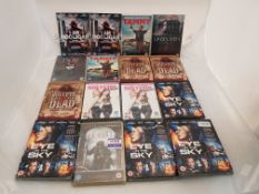 16 x Assorted DVDs to include Eye in the Sky, Hobbit, Sisters, Unspoken, Tammy, The Boy, I am Hoo...