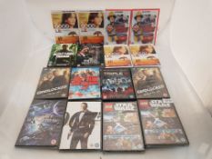 16 x Assorted DVDs to include 007 Skyfall, Lego Star Wars, Triple 9, Gridlocked, The Last Starsh...