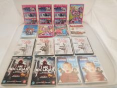 16 x Asstd DVDs to include My Christmas Pony box sets, Barbie video game hero, Cool Runnings...