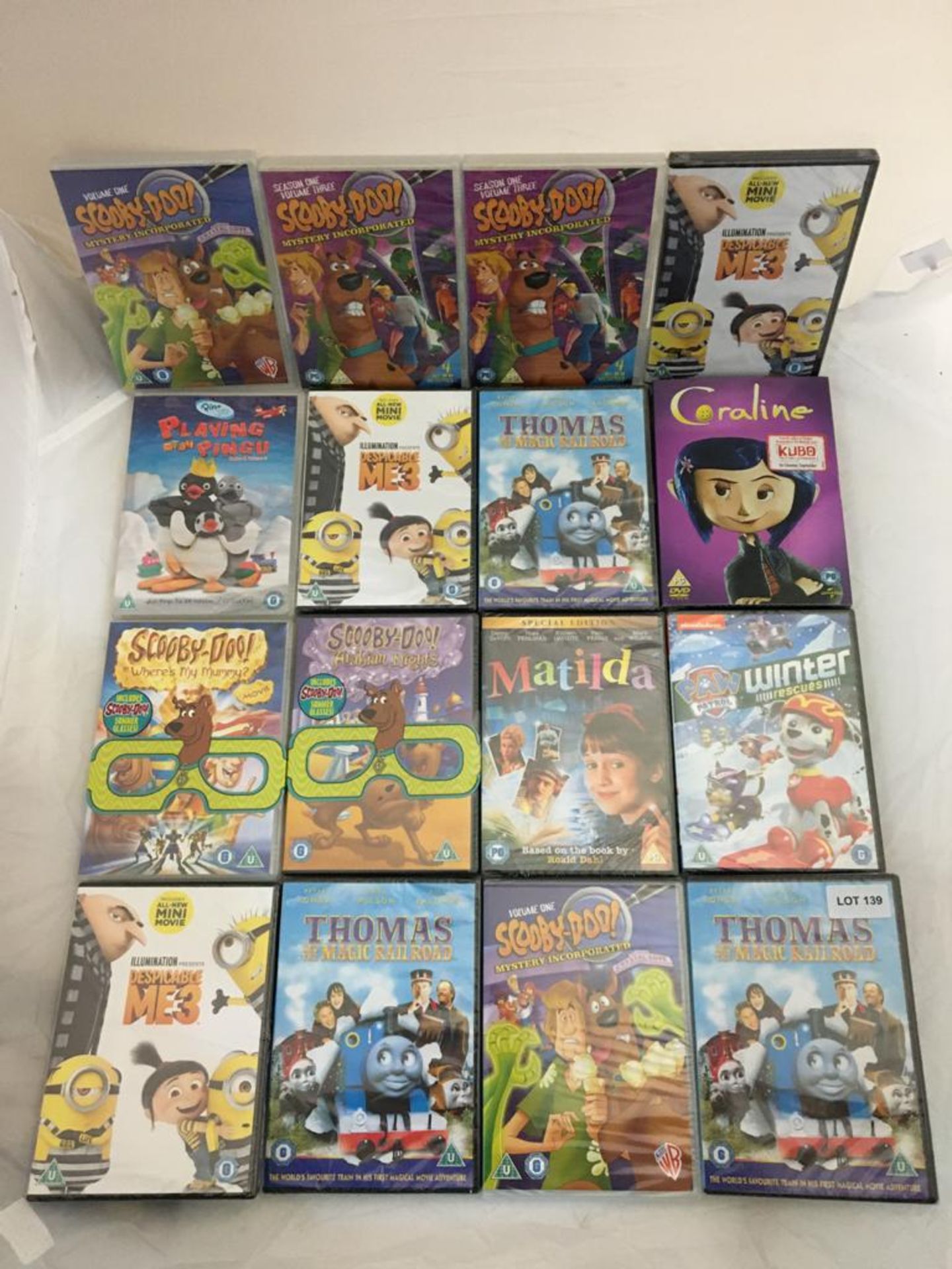 16 x Assorted DVDs