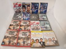 16 x Assorted DVDs to include Escape from Warsaw, A Beast Within, Spy, Grimsby, Florence Foster...