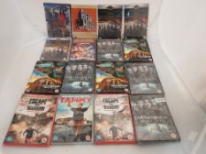 16 x Assorted DVDs to include Ben Hur, Intern, Paranormal Abduction, Olympus Has Fallen, Tamm...