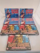 7 x items to included 4 x David Bowie music collection boxset and 3 x The Rat pack film/musica...