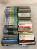 Approx. 60 mixed music CDs & compilation sets