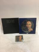 AD DC & Bob Marley vinyl LPs AND 1 x Bob Marley CD