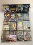 16 x Assorted DVDs