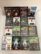 16 x Assorted DVDs to include Ted 2, Devils Woods, The Lady in the Van, The Purge, The Infected...