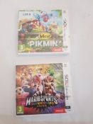 2 x Nintendo 3DS games to included Hey Pinkman and Mario sport super stars