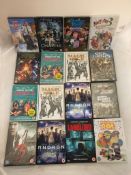 16 x Assorted DVDs