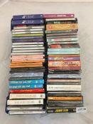 Approx. 60 mixed music CDs & compilation sets