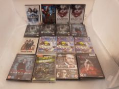 16 x Assorted DVDs to include The Colony, Sinister, Hangman, Ironman, Tinker Taylor Soldier Sp...