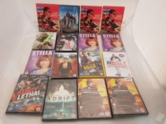 16 x Assorted DVDs to include Stella, Babydriver, Star Wars, Adrift, Barely Lethal, Billy Connol...