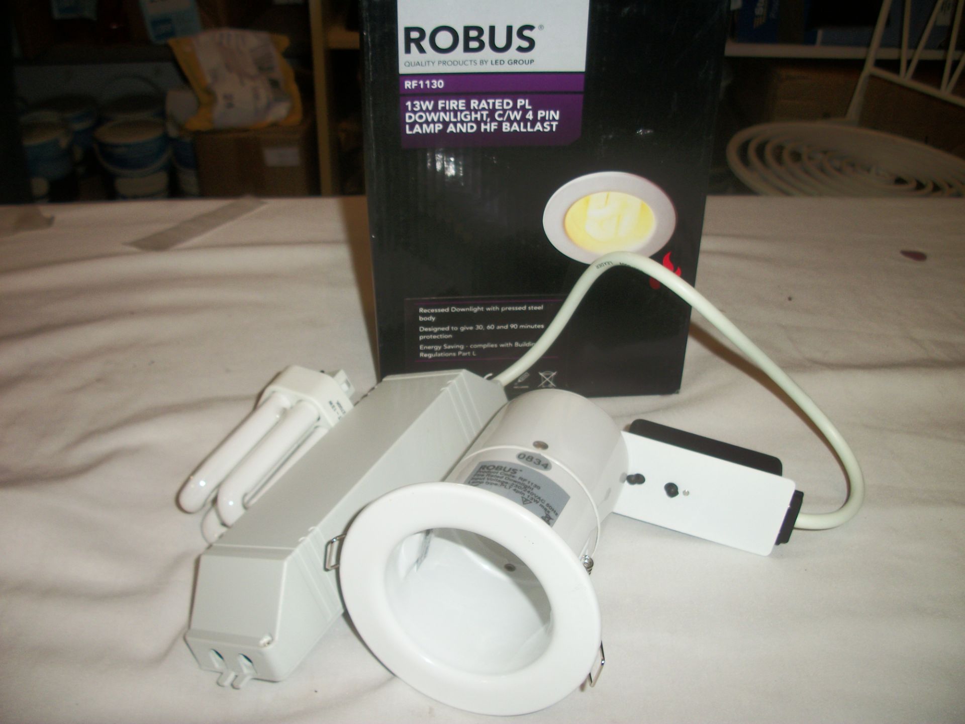 Robus 13w Fire Rated Downlight