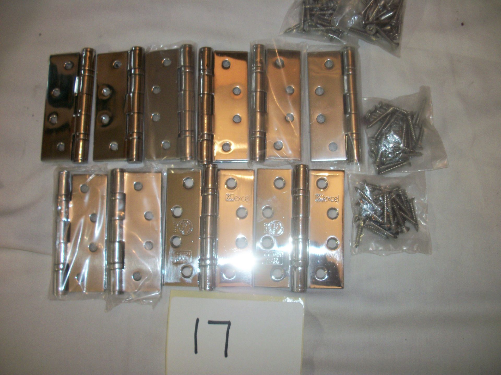 10 x 4" Ball Bearing Hinges with Screws