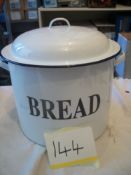 Falcon Round Enamel Bread Bin