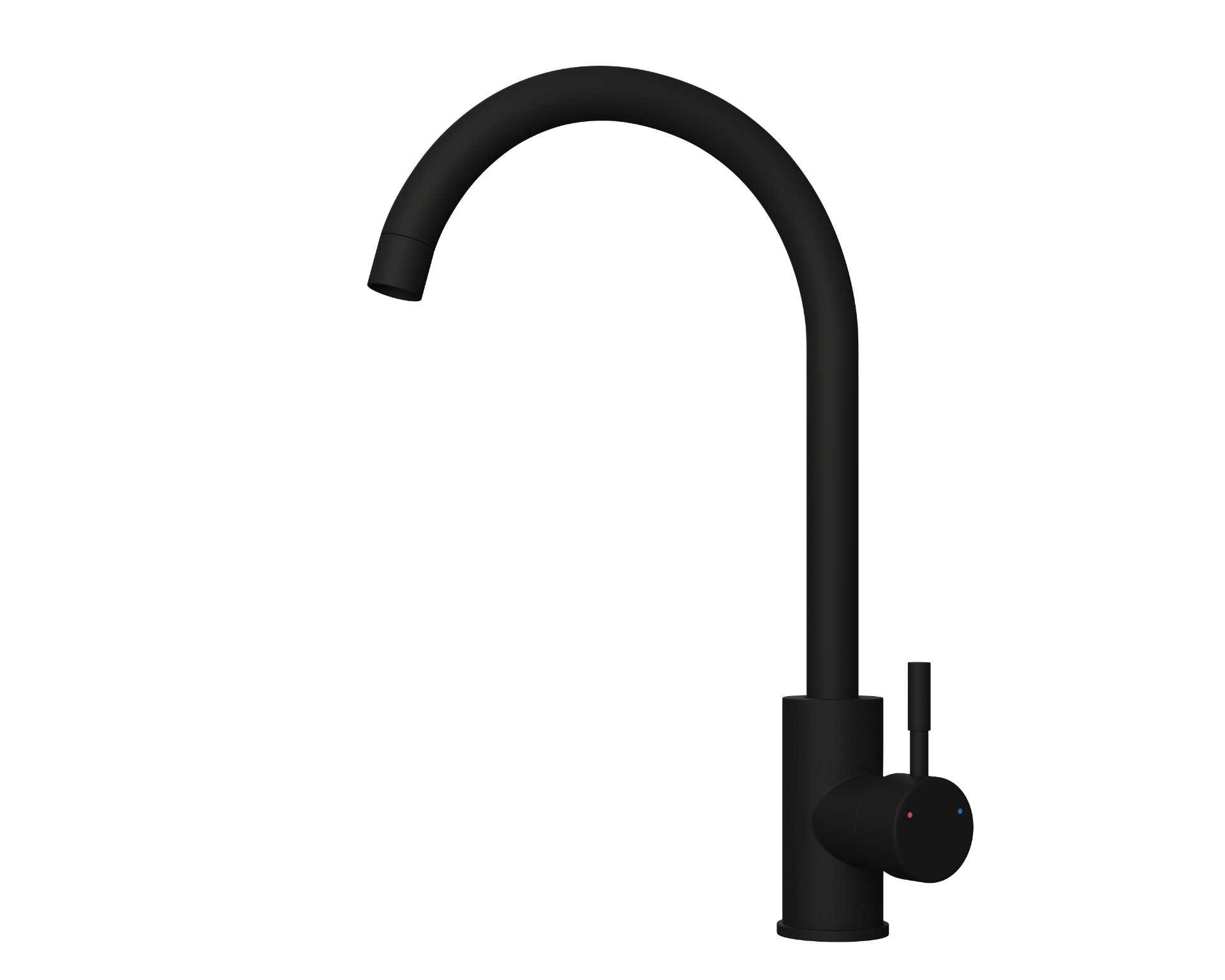 Tivoli Black Matt Sink Mixer