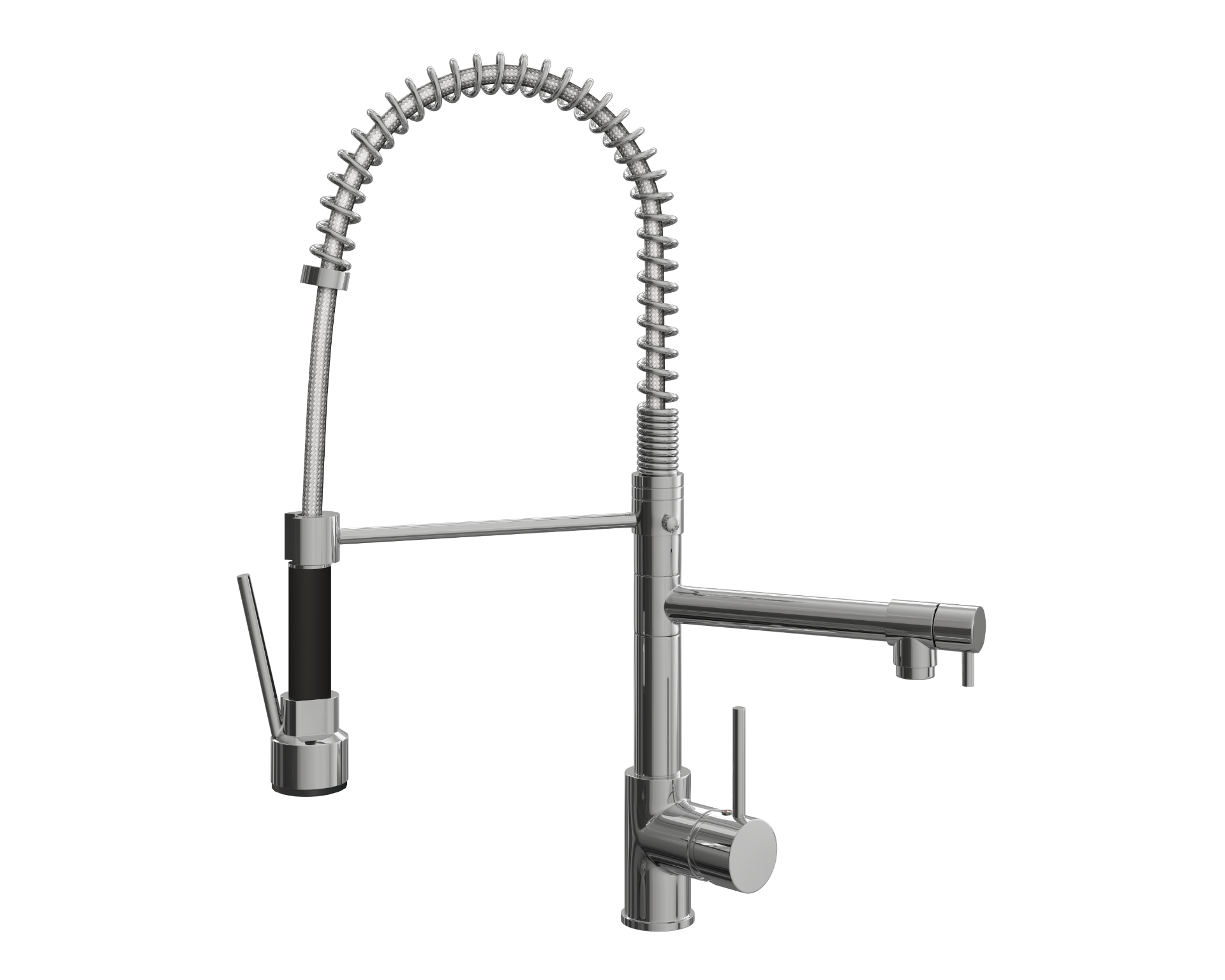 Biella Kitchen Mixer Swivel & Diectional Spray Chrome