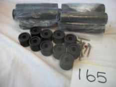 50 x Black Door Stops