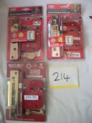 3 x 5 Lever Mortice Door Lock