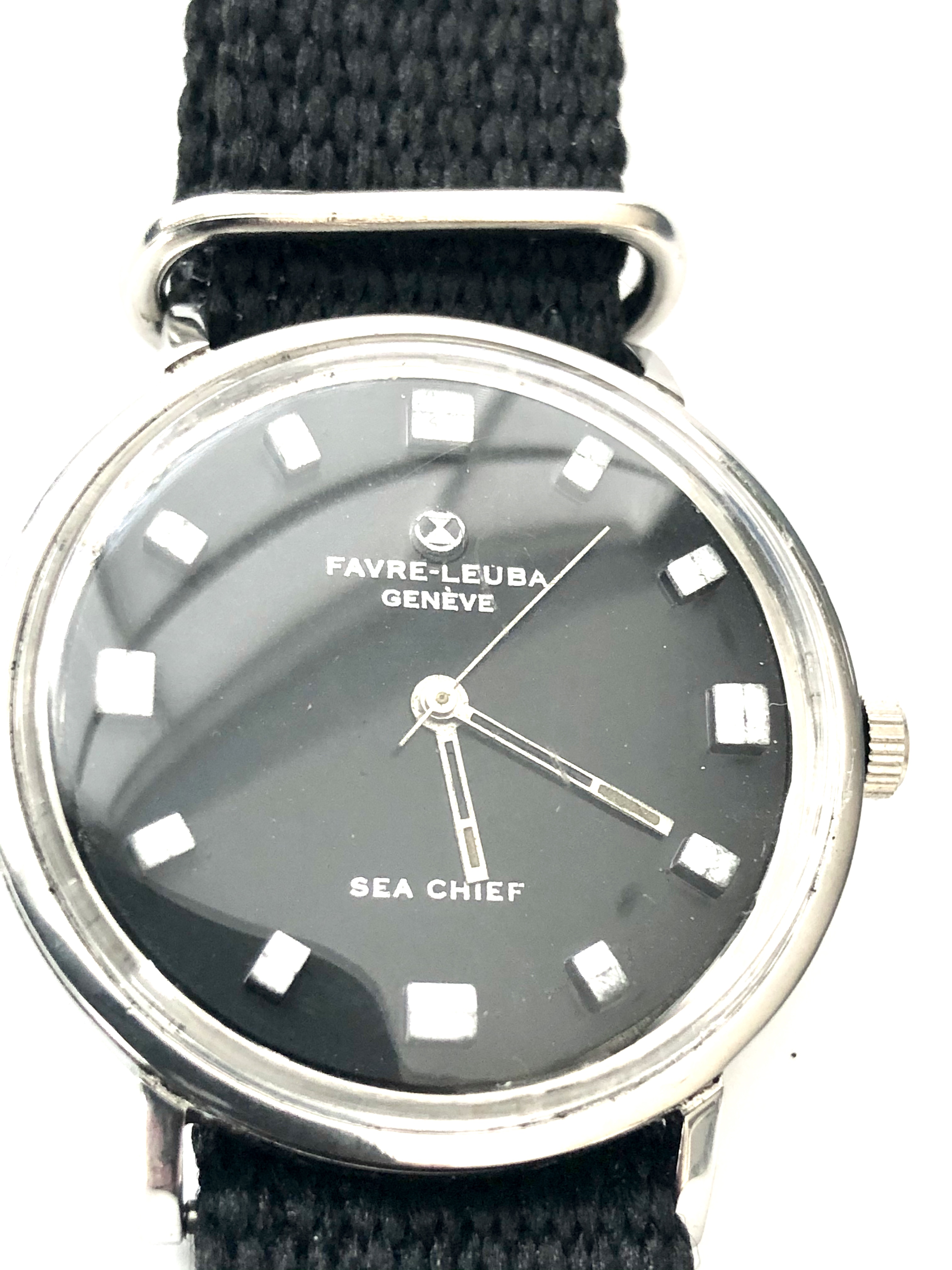 Vintage Favre Leuba Sea Chief - Image 9 of 9