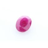 Loose Oval Burmese Ruby 1.51 Carats