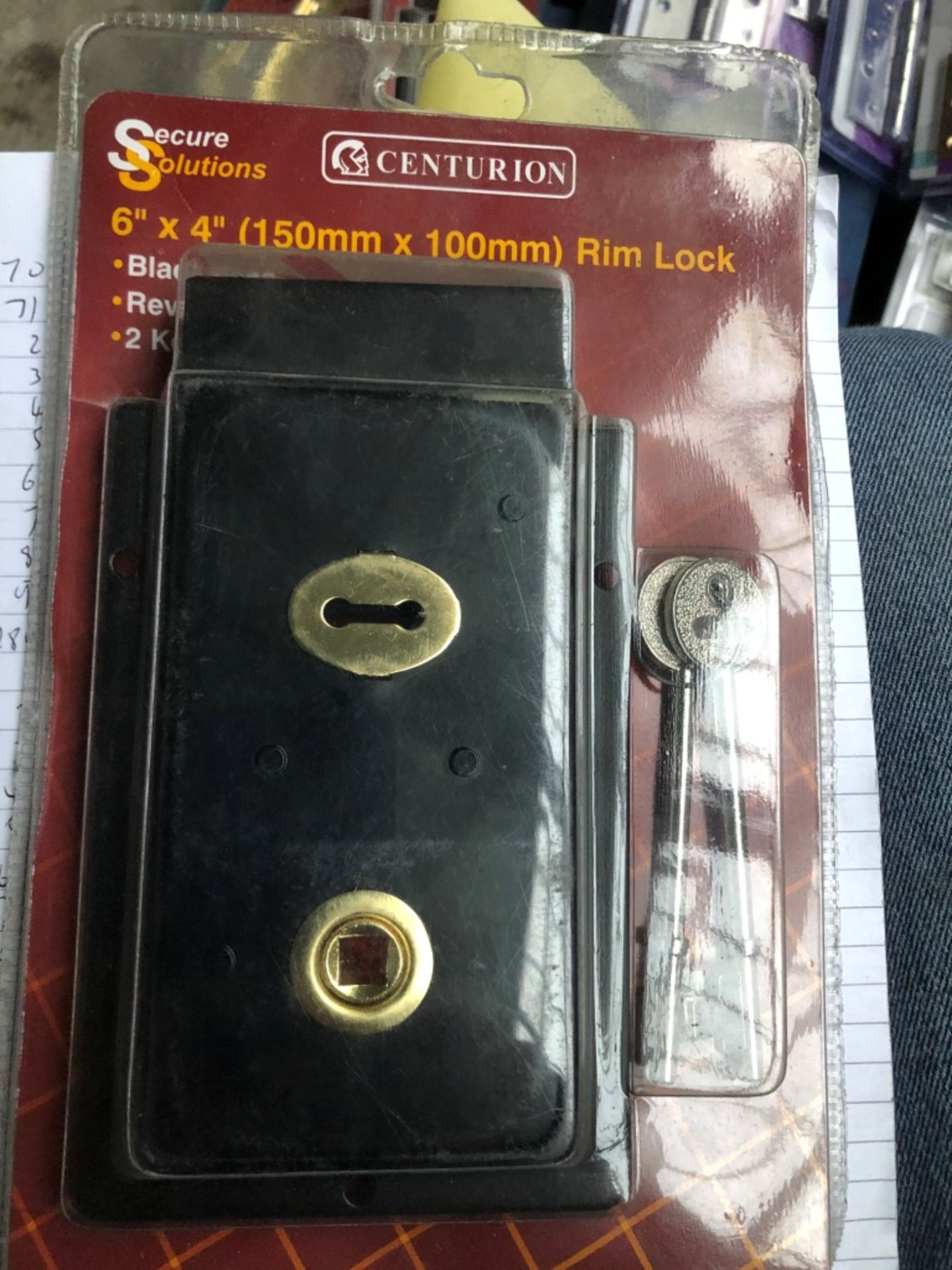 2X Large Rim Locks