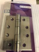 5X Pairs Of 13Sss 4 Inch Hinges With Screws