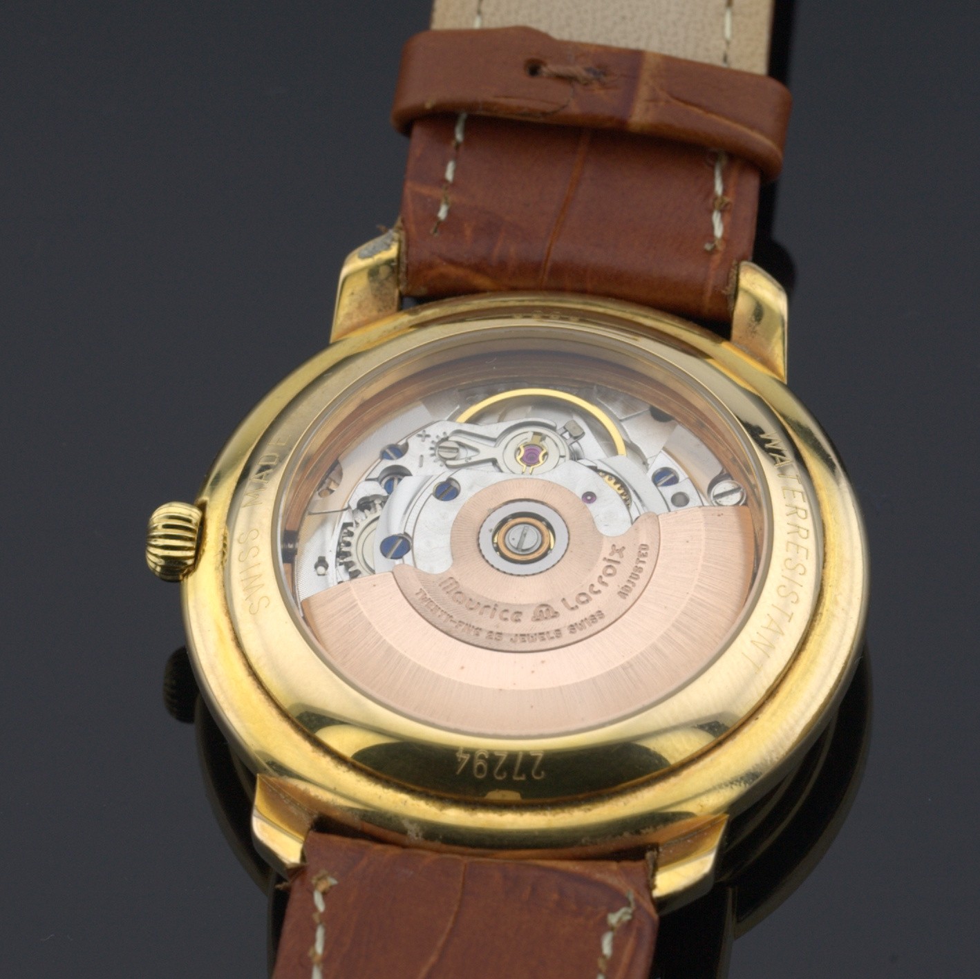 Maurice Lacroix / Masterpiece - Gentlemen's Gold/Steel Wrist Watch - Image 5 of 9