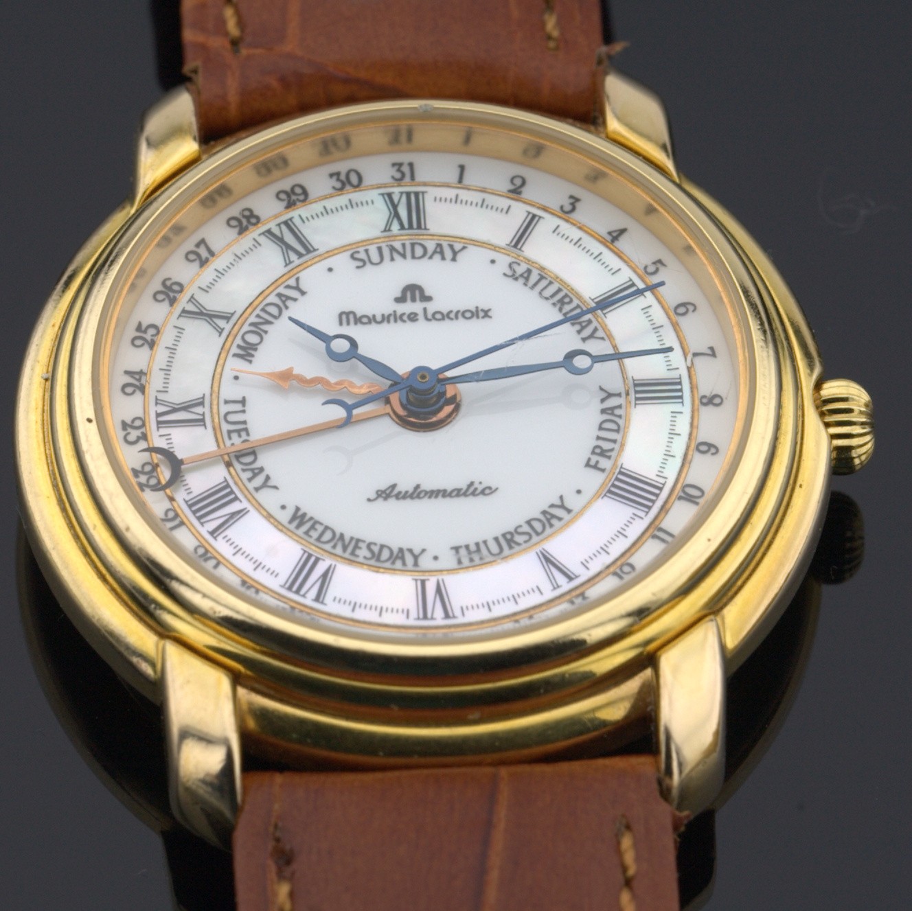 Maurice Lacroix / Masterpiece - Gentlemen's Gold/Steel Wrist Watch - Image 6 of 9