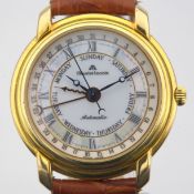 Maurice Lacroix / Masterpiece - Gentlemen's Gold/Steel Wrist Watch