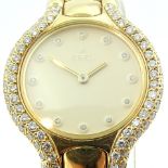 Ebel / Beluga Diamond - 18K Solid Gold - Lady's Yellow gold Wrist Watch