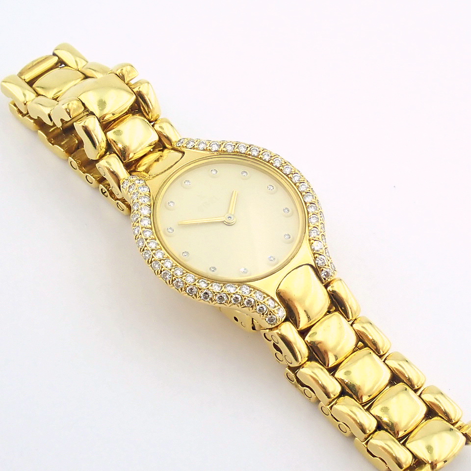 Ebel / Beluga Diamond - 18K Solid Gold - Lady's Yellow gold Wrist Watch - Image 3 of 16