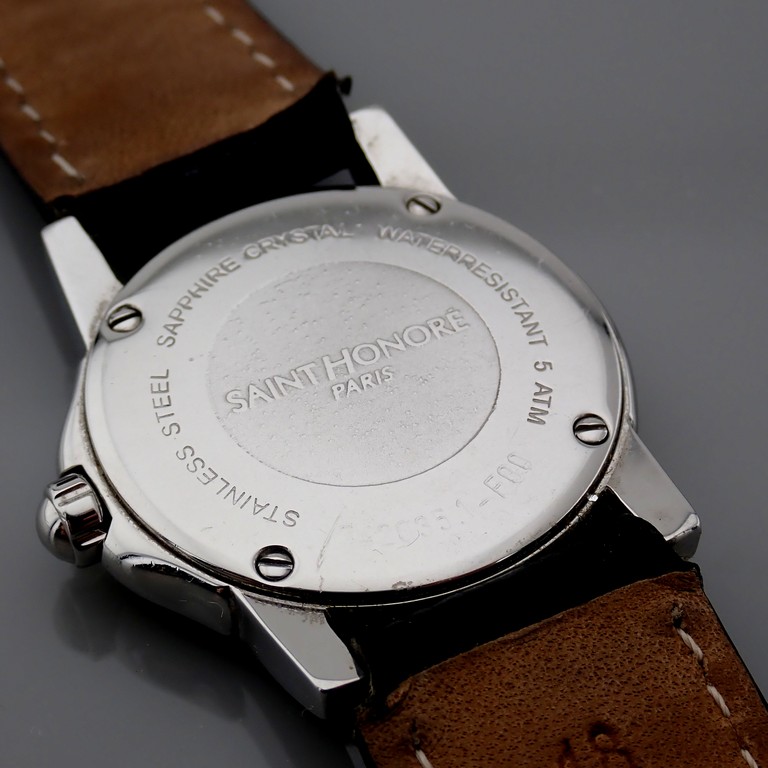 Saint Honore / Diamond - Lady's Gold/Steel Wrist Watch - Image 10 of 12
