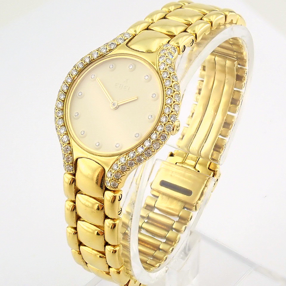 Ebel / Beluga Diamond - 18K Solid Gold - Lady's Yellow gold Wrist Watch - Image 9 of 16