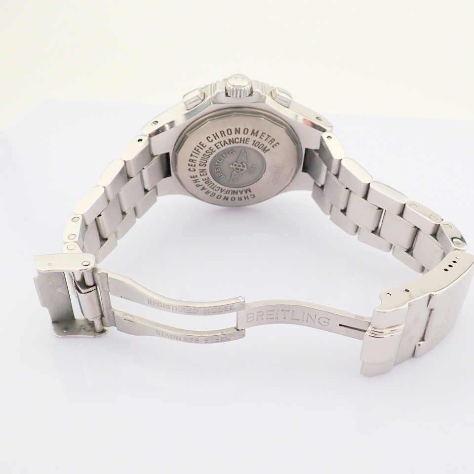 Breitling / A39363 - Gentlemen's Steel Wrist Watch - Image 6 of 11