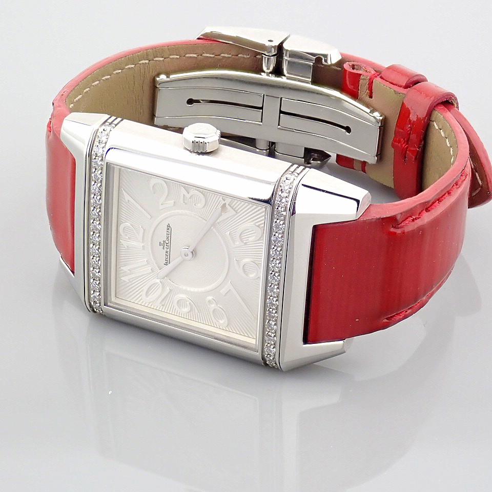 Jaeger-LeCoultre / Reverso Diamond - Unisex Steel Wrist Watch - Image 4 of 11