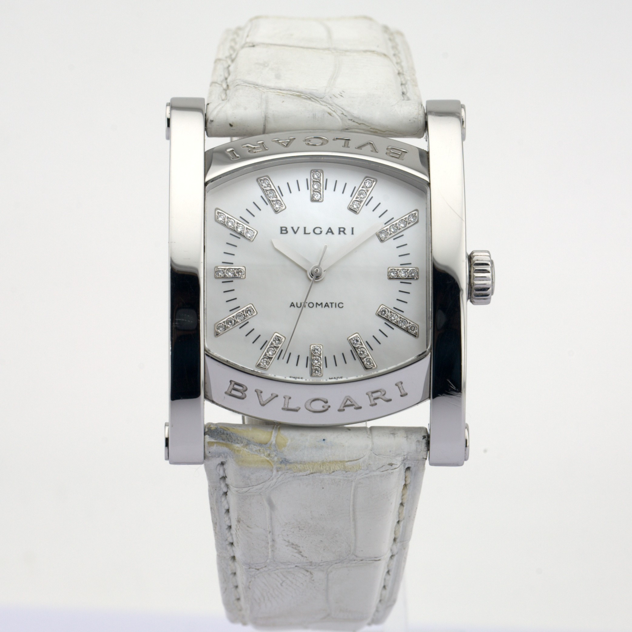 Bvlgari / AA44S Diamond - Gentlemen's Steel Wrist Watch - Image 2 of 9