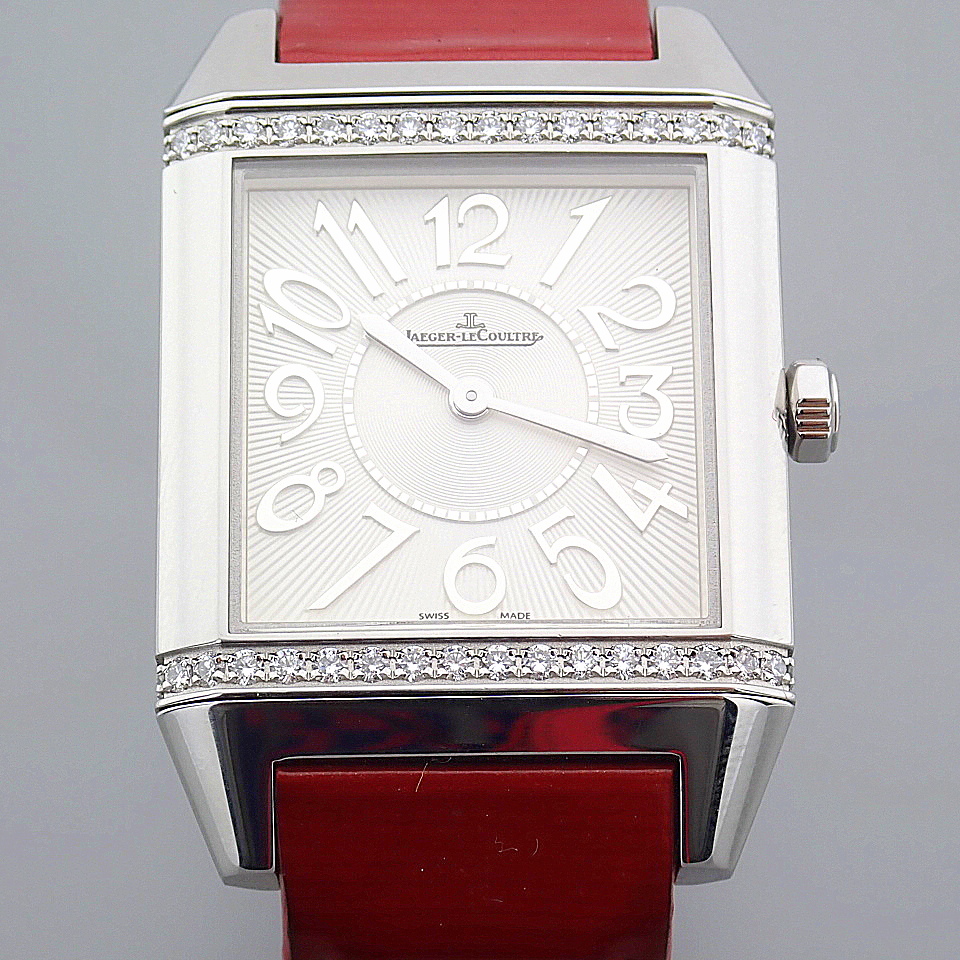 Jaeger-LeCoultre / Reverso Diamond - Unisex Steel Wrist Watch