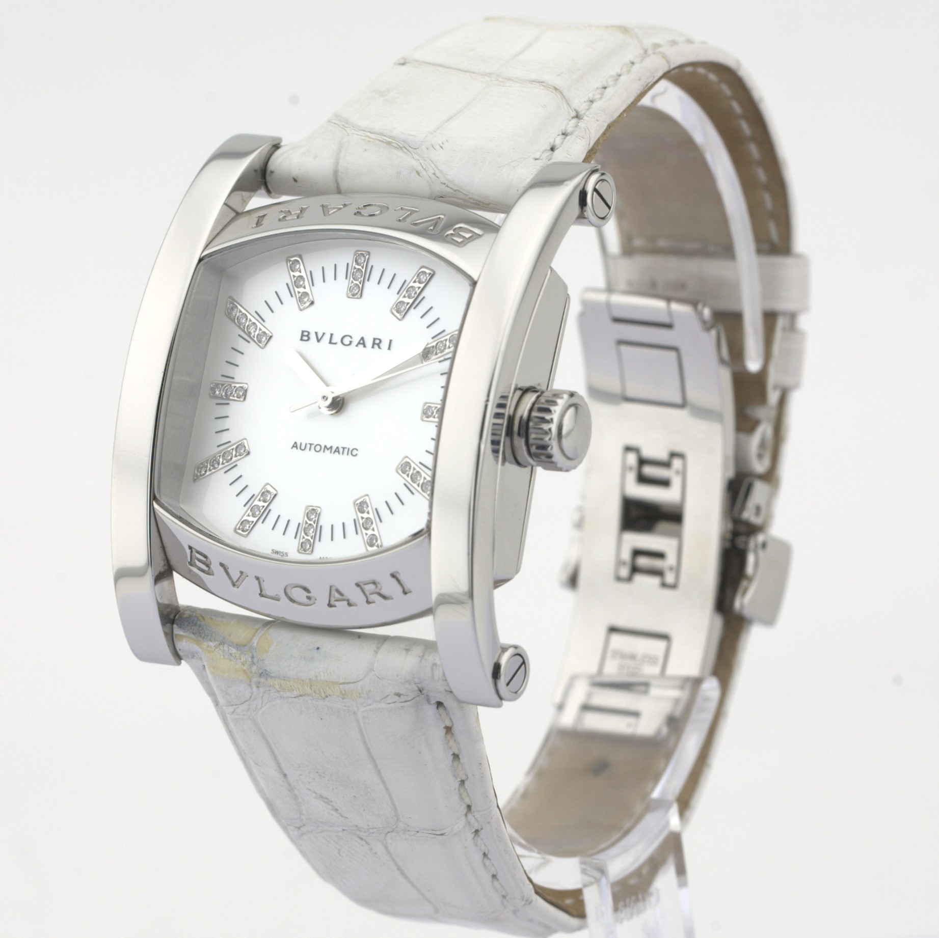 Bvlgari / AA44S Diamond - Gentlemen's Steel Wrist Watch - Image 4 of 9