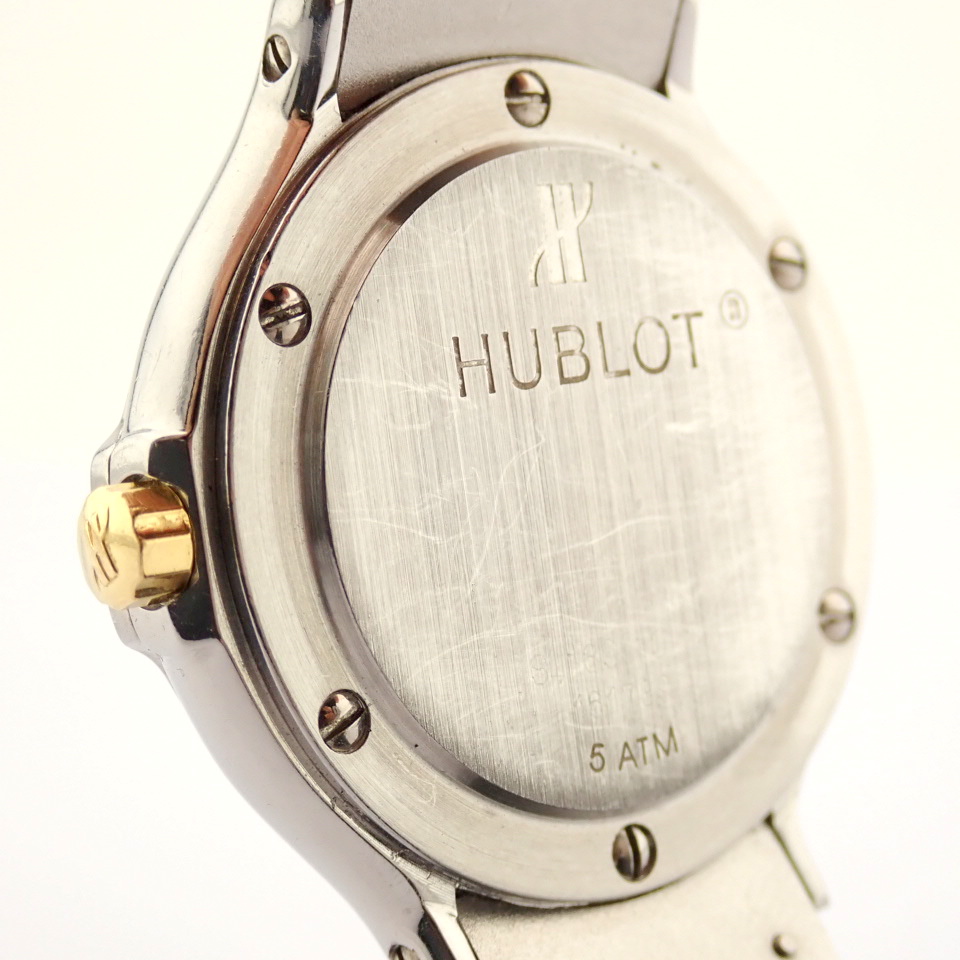 Hublot / MDM Diamond 18K Gold & Steel - Lady's Gold/Steel Wrist Watch - Image 5 of 17