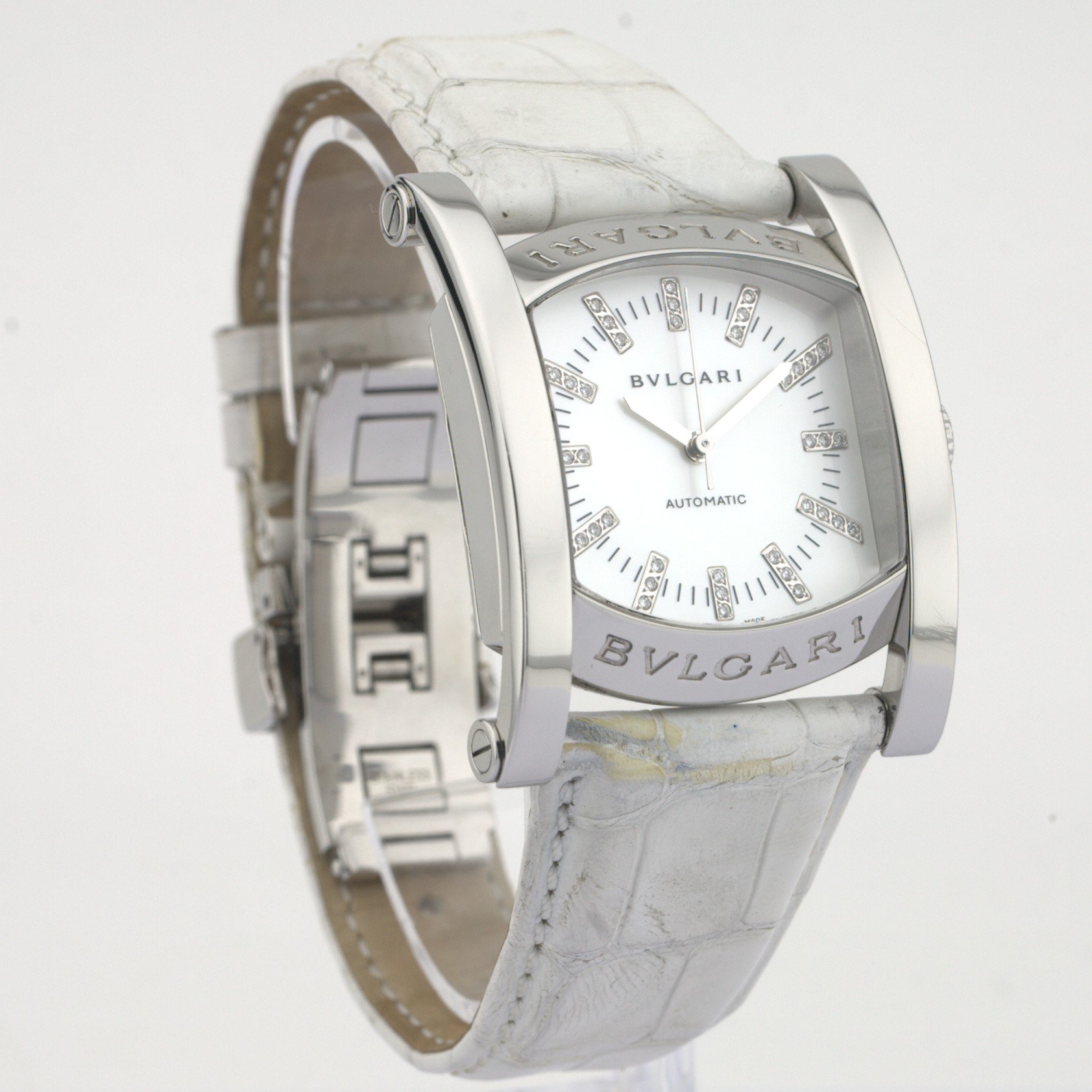 Bvlgari / AA44S Diamond - Gentlemen's Steel Wrist Watch - Image 3 of 9
