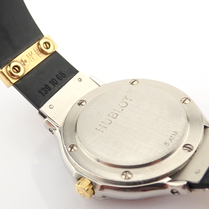 Hublot / MDM Diamond 18K Gold & Steel - Lady's Gold/Steel Wrist Watch - Image 6 of 17