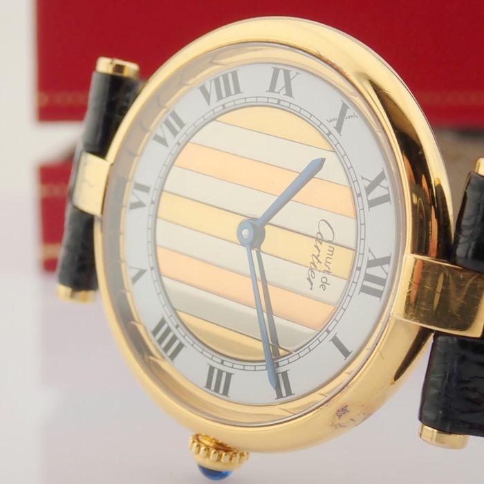 Cartier / Must De - Lady's Gold-plated Wrist Watch - Image 3 of 10