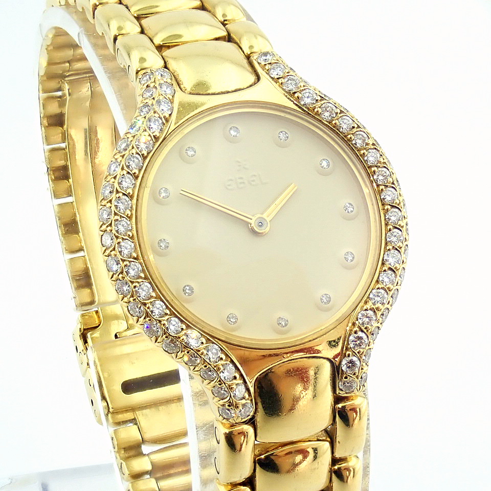 Ebel / Beluga Diamond - 18K Solid Gold - Lady's Yellow gold Wrist Watch - Image 6 of 16