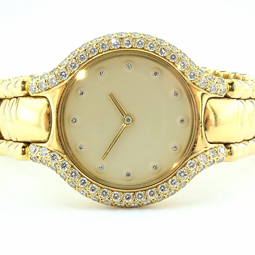 Ebel / Beluga Diamond - 18K Solid Gold - Lady's Yellow gold Wrist Watch - Image 11 of 16