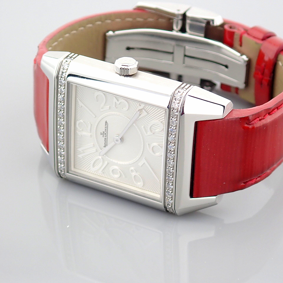 Jaeger-LeCoultre / Reverso Diamond - Unisex Steel Wrist Watch - Image 5 of 11