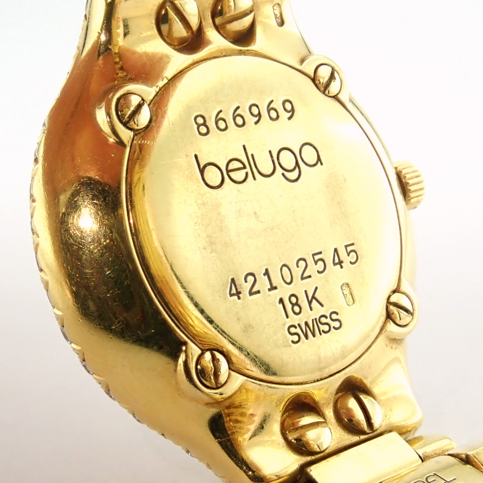 Ebel / Beluga Diamond - 18K Solid Gold - Lady's Yellow gold Wrist Watch - Image 4 of 16